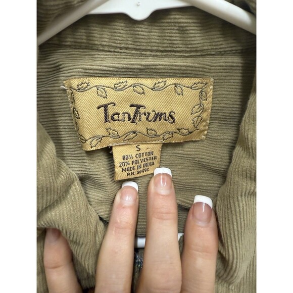 Tantrums Vest Womens Southwestern Button Up Aztec Pattern Neutral Size Small - Picture 2 of 3